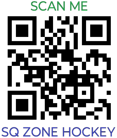 Scan this QR Code for the SQ Zone Hockey Website URL . . . 